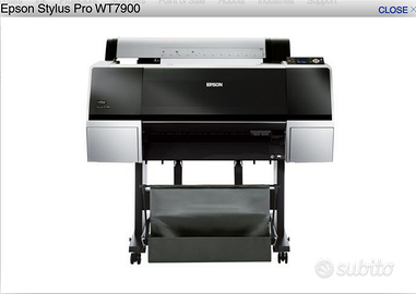 Plotter EPSON Stylus Pro 7900 WT (WHITE)