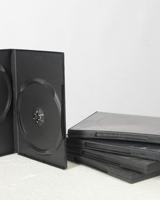 Porta dvd - cd DOPPIO 5pz