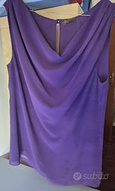 Top senza maniche viola Olla Pareg