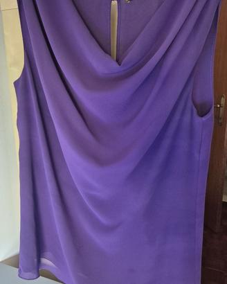 Top senza maniche viola Olla Pareg