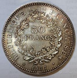 FRANCIA 50 Francs HERCULE 1977