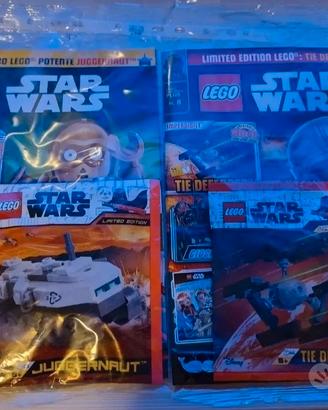 2 riviste star wars con gadget 
