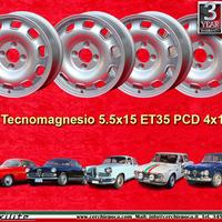 4 pz. cerchi Alfa Romeo TZ 5.5x15 ET35 Giulia TI S