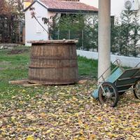 Tini in legno per vino