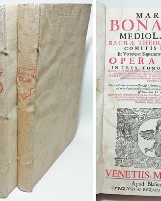 MARTINI BONACINAE MEDIOLANENSIS SACRAE 1698/1705