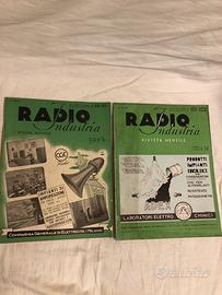 2 numeri doppi Radio Industria 1942/43