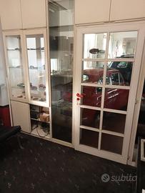 PARETE DIVISORIA IN VETRO E LEGNO PER UFFICImobilr