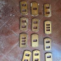 Lotto Placche Interruttori Vintage