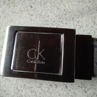 Fibbia rettangolare CK Calvin Klein - Reversibile