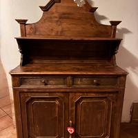 Madia credenza piattaia in legno