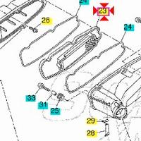 Filtro aria Dx Yamaha X-Max 400 1SDE44610000
