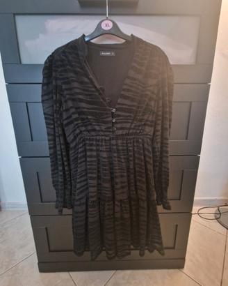 vestito zebrato