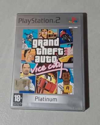 GRAND THEFT AUTO Vice City PS2_no mappa e manuale