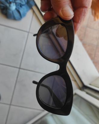 occhiali da sole donna marca Christian leroy nero 