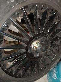 Cerchi neri alfa 159 2.4