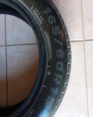 Quattro gomme termiche 165-60 R15
