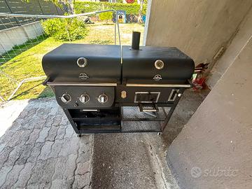Barbecue Jamestown combinato