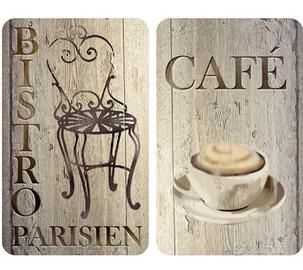 Coprifornelli in vetro set 2 pezzi