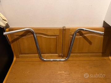 Manubrio Ape Hanger Cromato 16 pollici