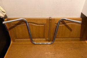Manubrio Ape Hanger Cromato 16 pollici