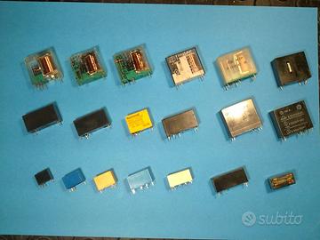 Relays, rele' di tipi diversi applicazioni varie