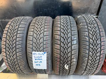 4 PNEUMATICI 185-55-15 82T DUNLOP DOT 2022