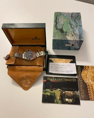 Gmt 16700 completo di scatola e libretti  (manca g