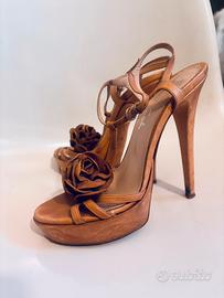 Sandali 14 cm Jasmine Cole in cuoio taglia 40