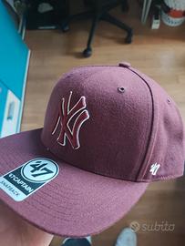 Cappellino '47 Brand NY YankeesBordeauxSnapback