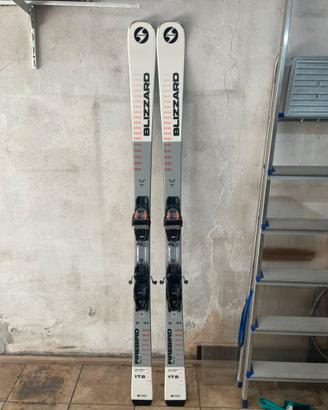 Sci Blizzard Firebird, scarponi Salomon Alpha