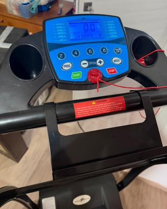Tapis roulant nero sport elettrico