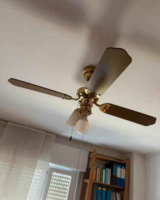Ventilatore da soffitto vintage