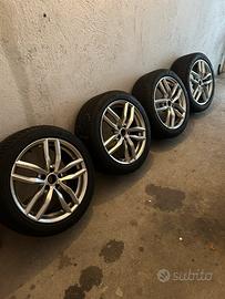 Cerchi A4 (B8) + gomme invernali Bridgestone