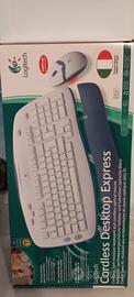 Tastiera Cordless Logitech con Mouse
