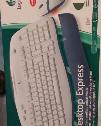 Tastiera Cordless Logitech con Mouse