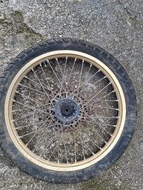 ruota moto enduro epoca