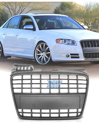GRIGLIA PER AUDI A4 B7 LOOK SLINE COLORE NERO