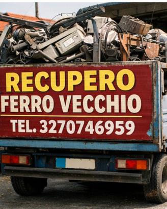 Recupero ferro vecchio gratis