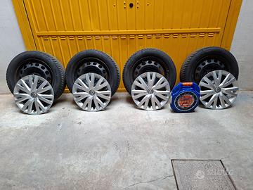 Gomme termiche Bridgestone con cerchio in acciaio