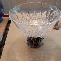 Fruttiera centrotavola con base decorativa