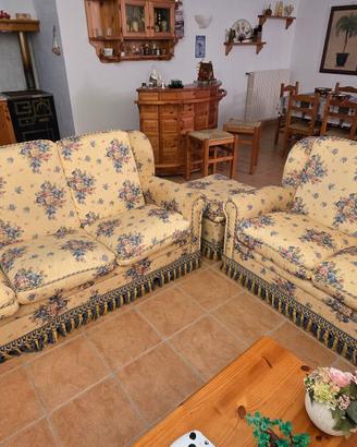 Coppia divani classici 3 + 2 posti