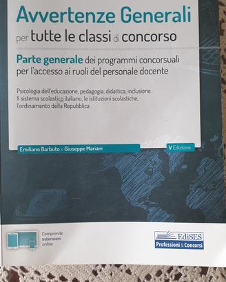 Libro per concorso scuola secondaria