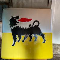 Insegna ENI originale vintage – pannello grande