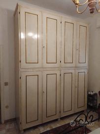 Armadio vintage 8 ante