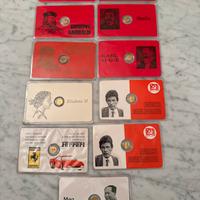 Medagliette oro lenin guevara pci marx ferrari