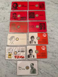 Medagliette oro lenin guevara pci marx ferrari