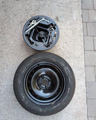 ruota di scorta fiat grande punto 
