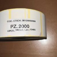 2000 Etichette 40x20 mm rotolo