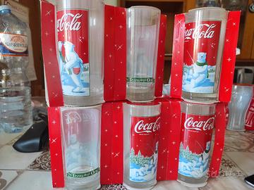 bicchieri coca-cola da collezione 