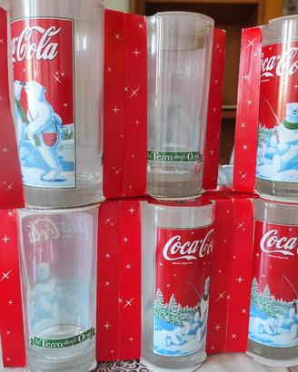 bicchieri coca-cola da collezione 